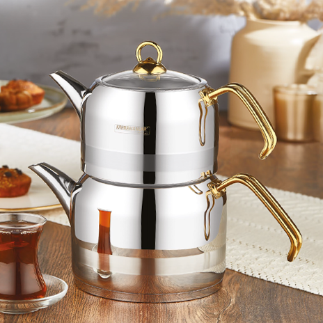 ORTABOY ENZA GOLD ÇAYDANLIK